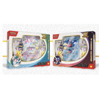 EX box sylveon y greninja en español