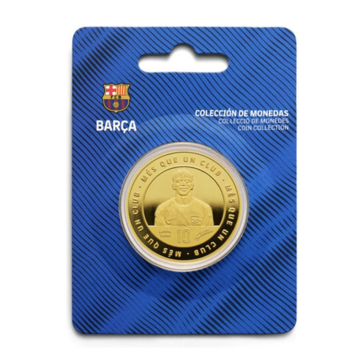 moneda del barsa comemorativa